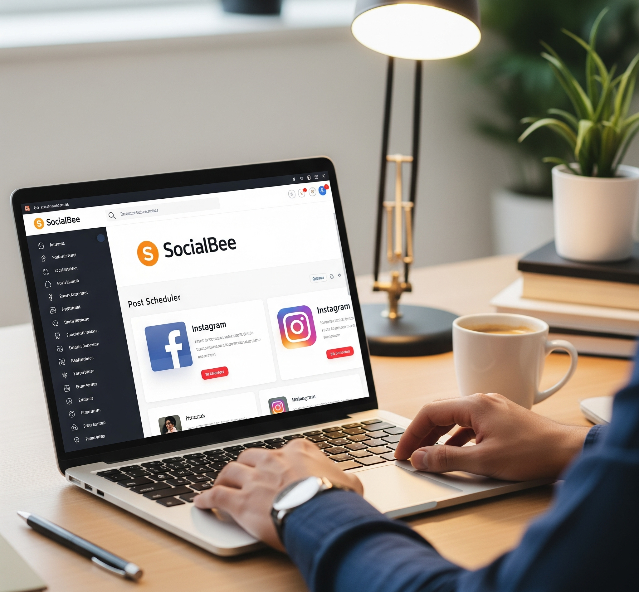 SocialBee content scheduler tool